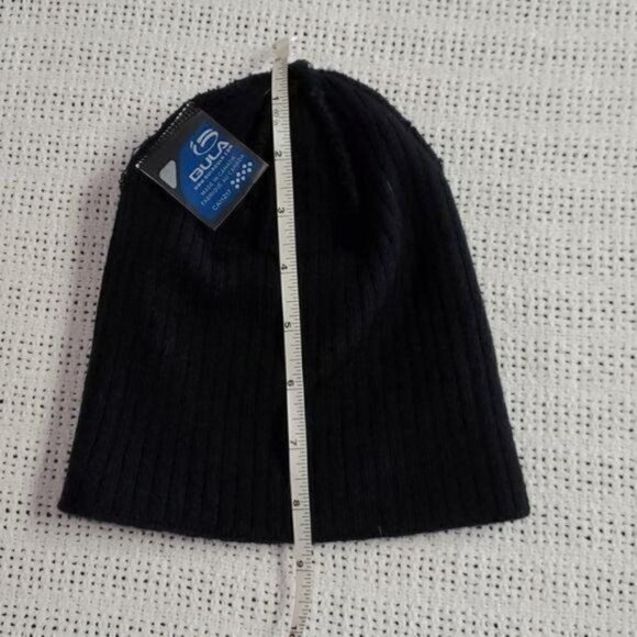 Bula‎ Black Embroidered Logo "B" Ski Beanie Hat - Picture 4 of 6